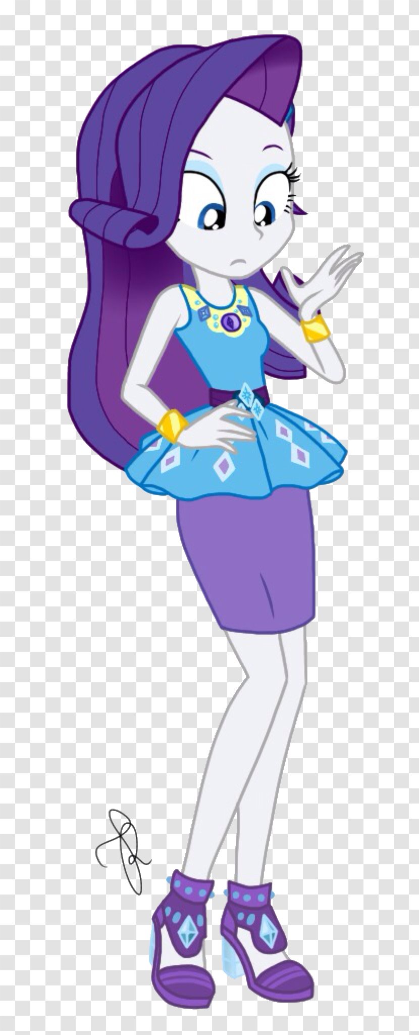 Rarity My Little Pony: Equestria Girls Clothing Costume - Watercolor - Friendship Carries Transparent PNG