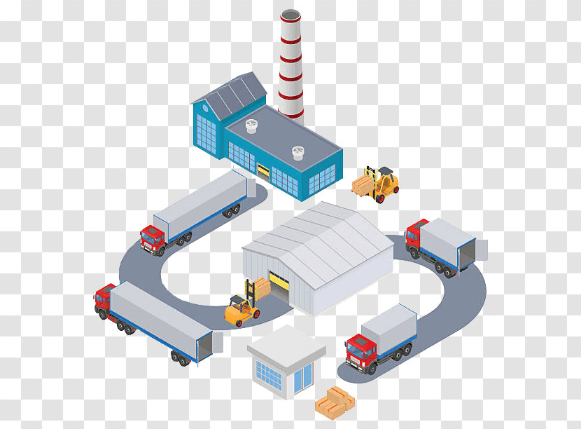 Manufacturing Infographic Factory Warehouse Logistics Transparent PNG