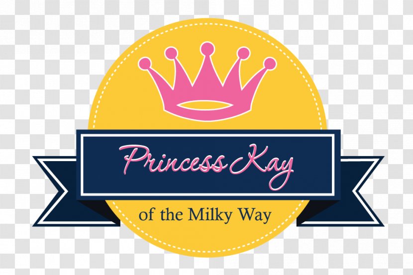 Logo Princess Kay Of The Milky Way Brand Midwest Dairy Association - Label - Yellow Transparent PNG