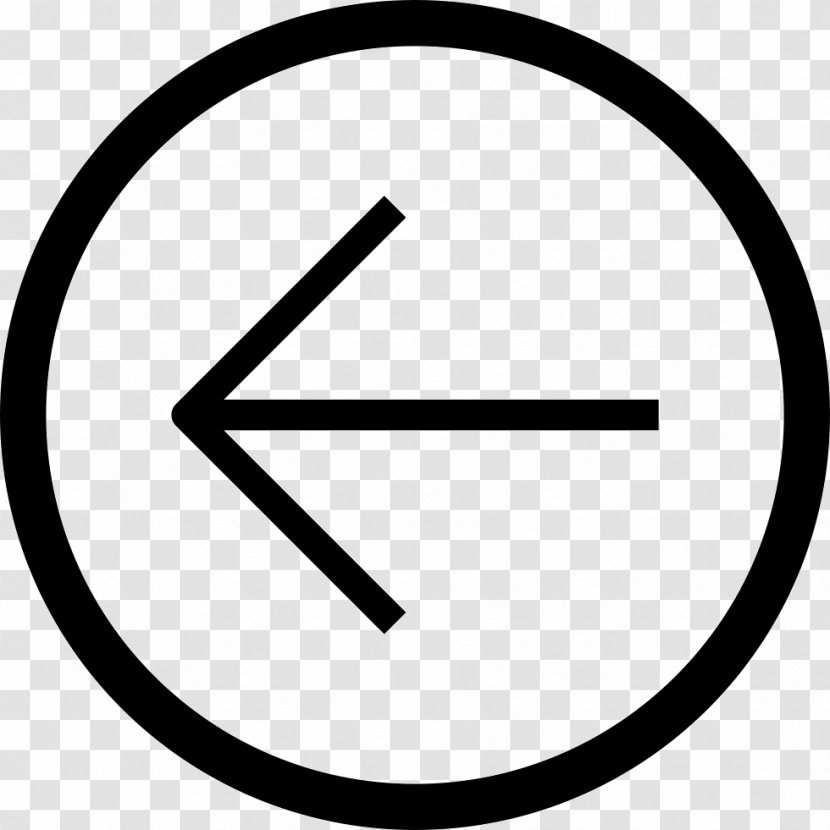 Arrow Icon Circle - Number - Rim Transparent PNG