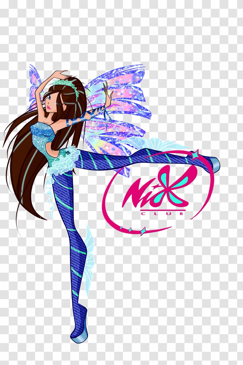 Bloom Roxy Fairy Sirenix - Mythical Creature Transparent PNG
