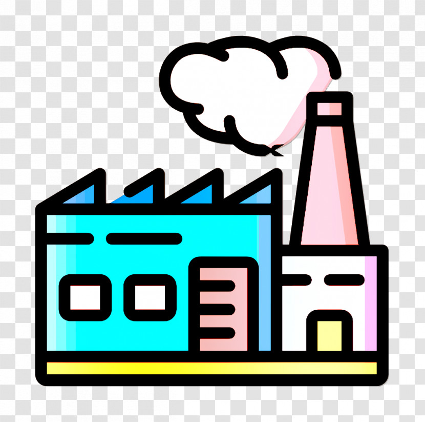 Industry Icon Factory Icon Pollution Icon Transparent PNG