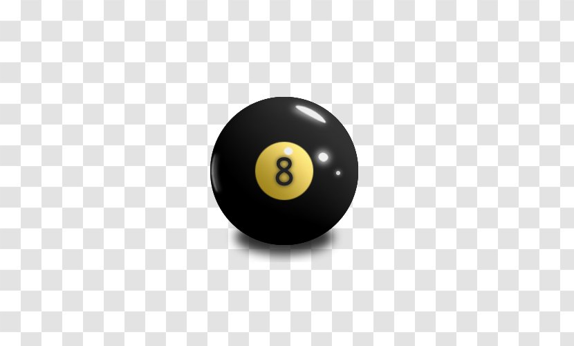 Eight-ball Billiard Ball Billiards Text Transparent PNG