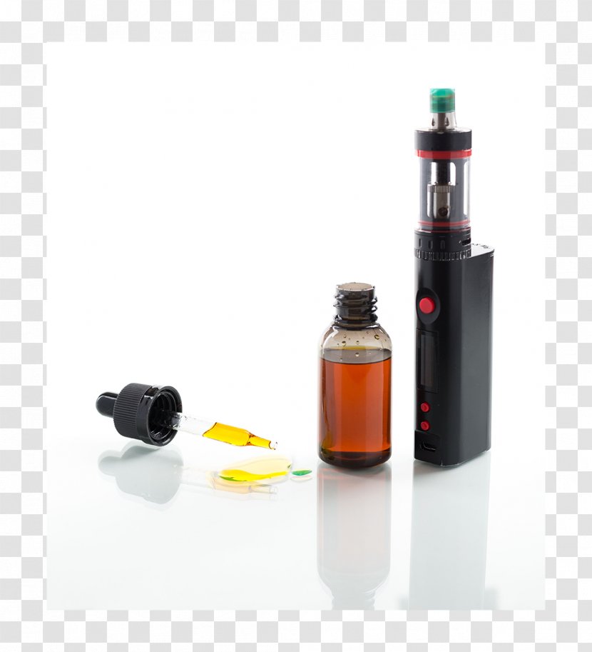 Electronic Cigarette Aerosol And Liquid Nicotine Juice Glass Bottle Transparent PNG