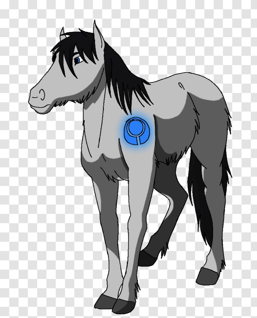 Mule 343 Guilty Spark Industries Foal Pony - Drawing Transparent PNG