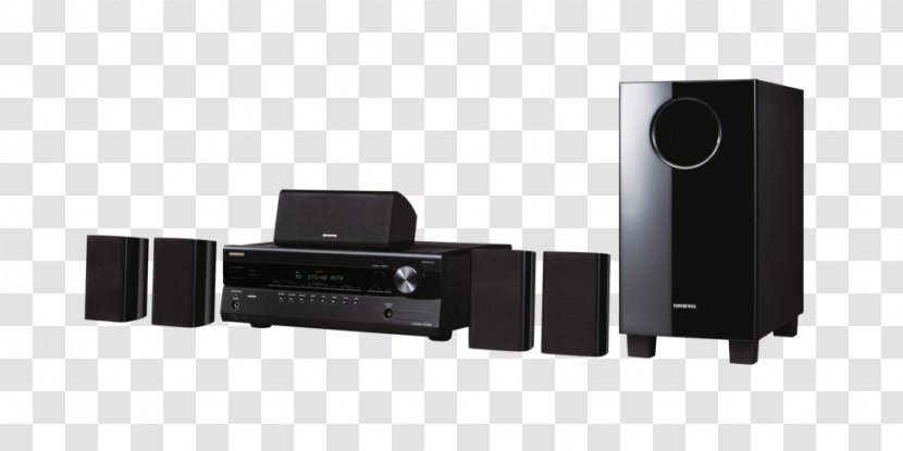 Home Theater Systems Onkyo HT S3800 5.1 Surround Sound Audio - Loudspeaker Transparent PNG