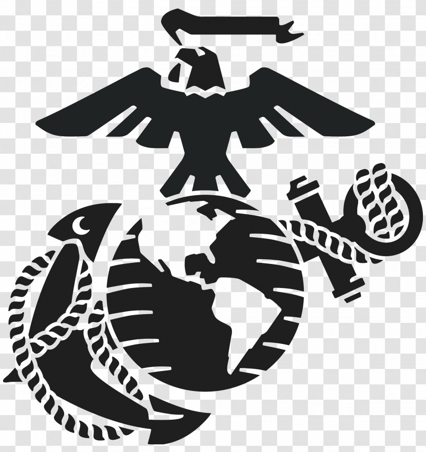 Eagle, Globe, And Anchor Decal United States Marine Corps Eagle Globe & - Tshirt - Mercury Logo Vector Transparent PNG