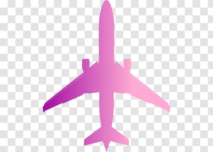 Airplane Aircraft Flight Clip Art - Logo - Pink Transparent PNG