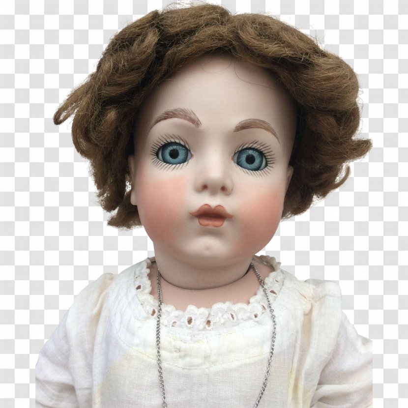 Forehead Eyebrow Doll Toddler - Figurine - Wigs Transparent PNG