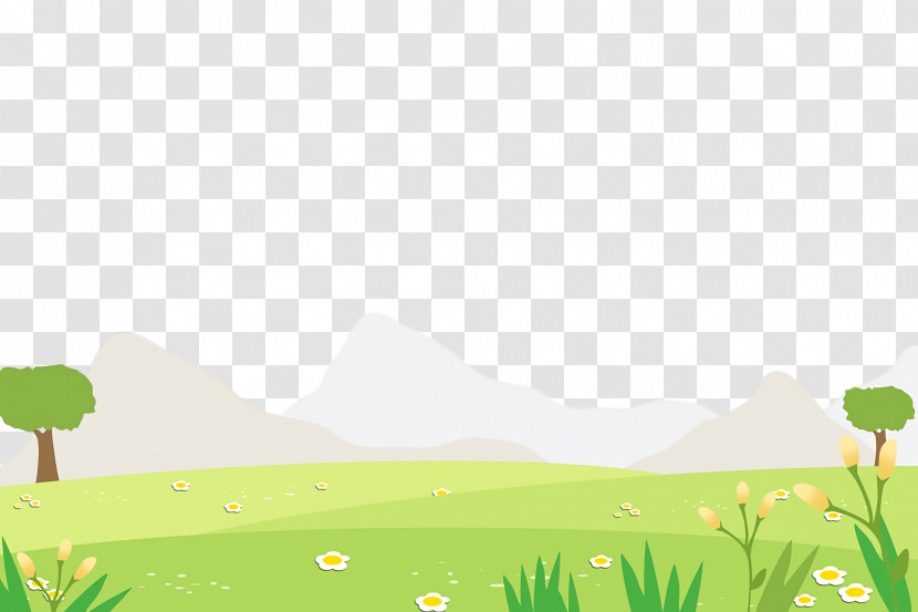 Ecoregion Grassland Cartoon Grasses Leaf Transparent PNG