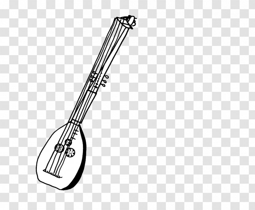 Theorbo Orchestra Of The Age Enlightenment Musical Instruments String - Cartoon Transparent PNG