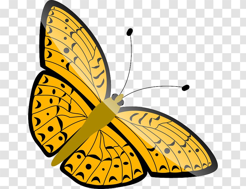 Monarch Butterfly Orange Clip Art Transparent PNG