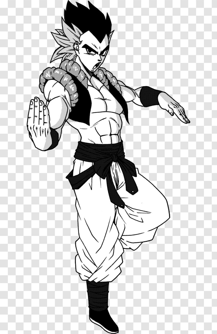 Gotenks Sketch DeviantArt Goku - Tree Transparent PNG