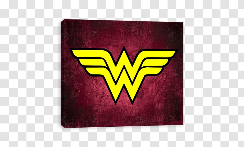 Girls 7-16 DC Comics Wonder Woman Logo Graphic Tee Supergirl - Brand - Arielle Badge Transparent PNG