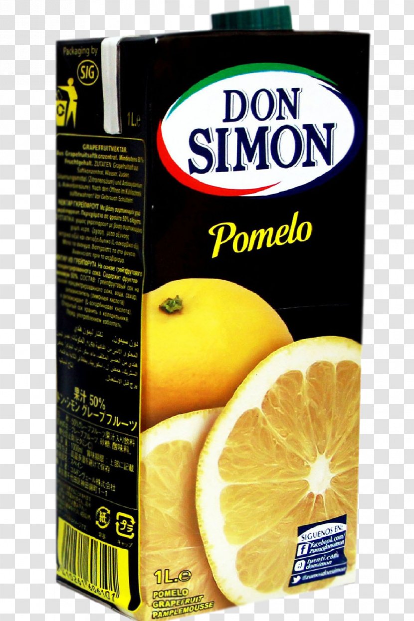 Lemon Nectar Grapefruit Juice Apple - Orange Transparent PNG