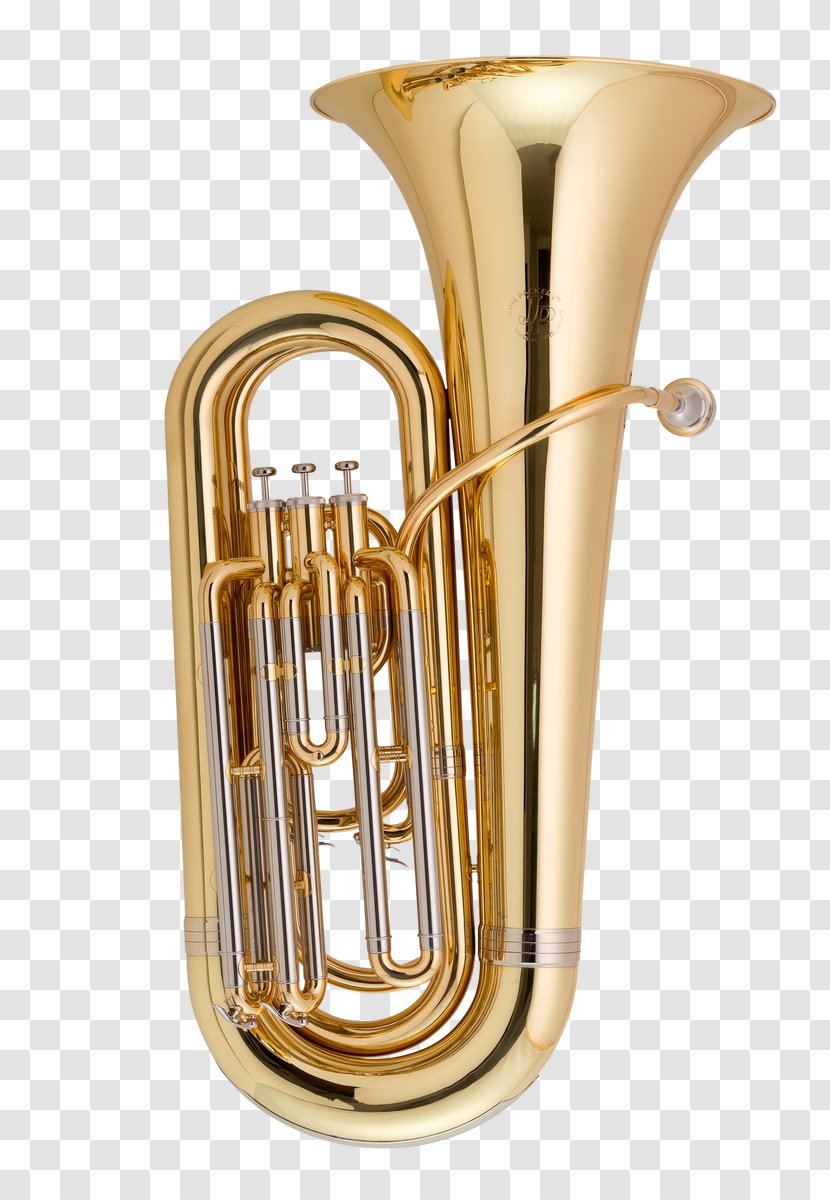 Tuba Euphonium Musical Instruments Brass Mouthpiece - Silhouette Transparent PNG