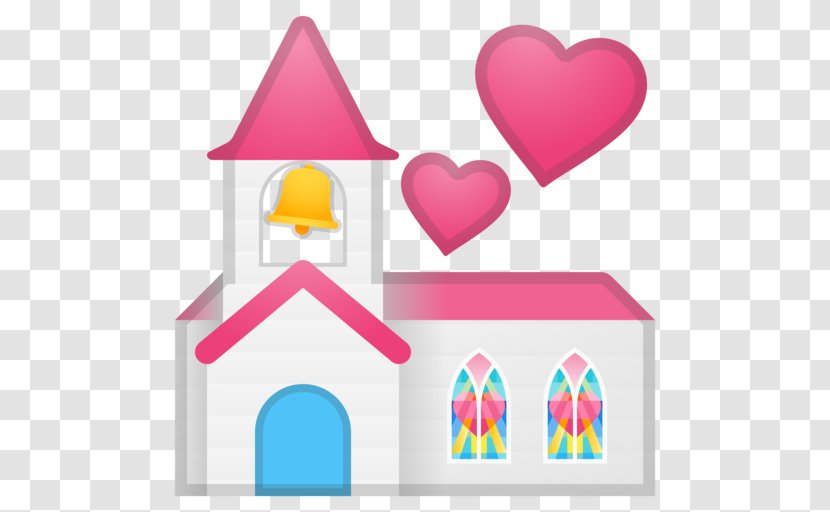 Emoji Christian Church Wedding Chapel - Whatsapp Transparent PNG