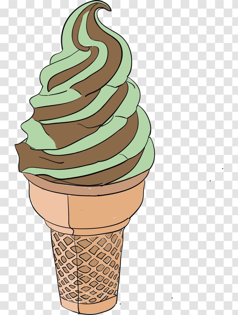 Ice Cream Cones Flavor - Cone Transparent PNG