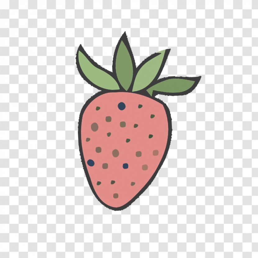 Strawberry Clip Art - Aedmaasikas - Hand-painted Vector Material Transparent PNG