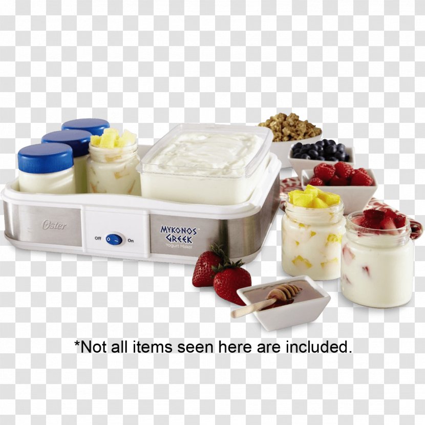 Greek Cuisine Yoghurt Yogurt Euro YM80 Maker Digital - Breakfast - Nylon Mesh Strainer Transparent PNG