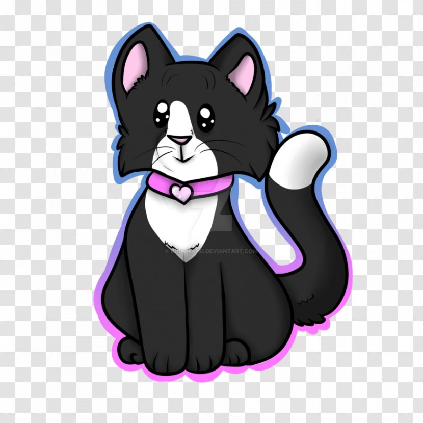 Whiskers Kitten Dog Black Cat - Vertebrate Transparent PNG