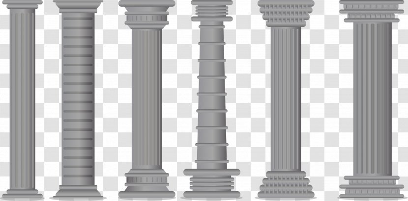 Column Euclidean Vector - Ionic Order Transparent PNG