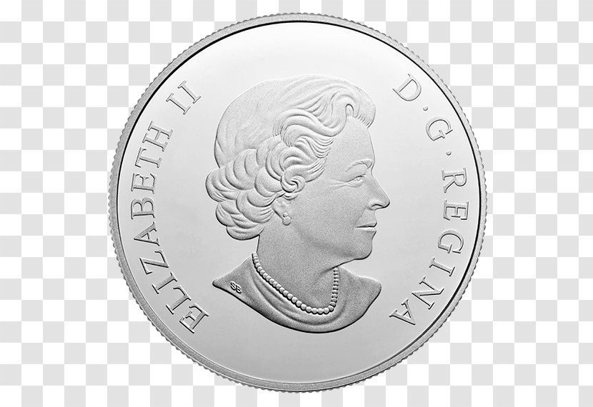 Silver Coin Canada Royal Canadian Mint - Head Transparent PNG
