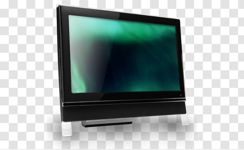 Computer Monitor Desktop Television Set - Imac - 16 Dark Green Transparent PNG