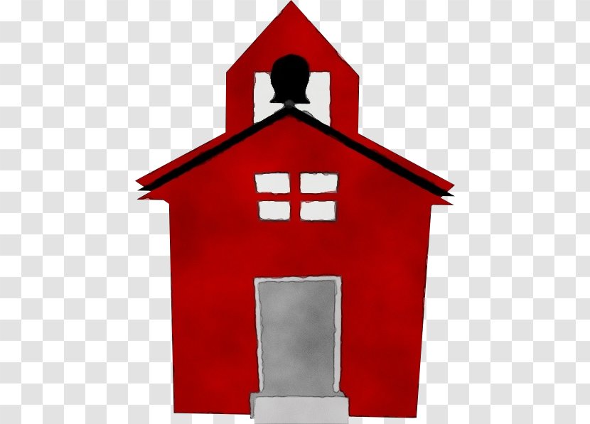 School Building Cartoon - Chapel - House Transparent PNG