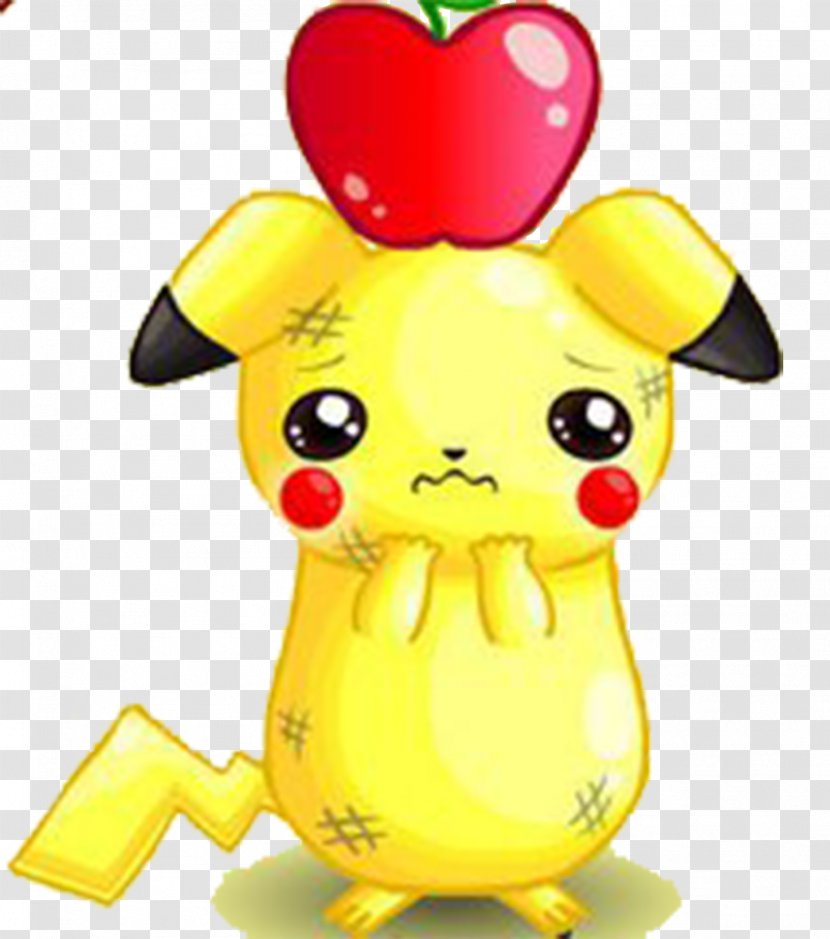 Pikachu Avatar Cartoon Cuteness Moe - Watercolor - Lovely Transparent PNG