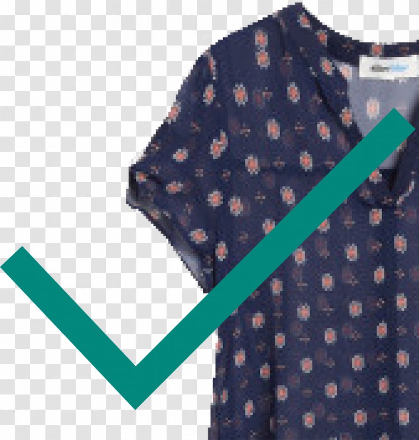 Sleeve T-shirt Fashion Polka Dot Transparent PNG