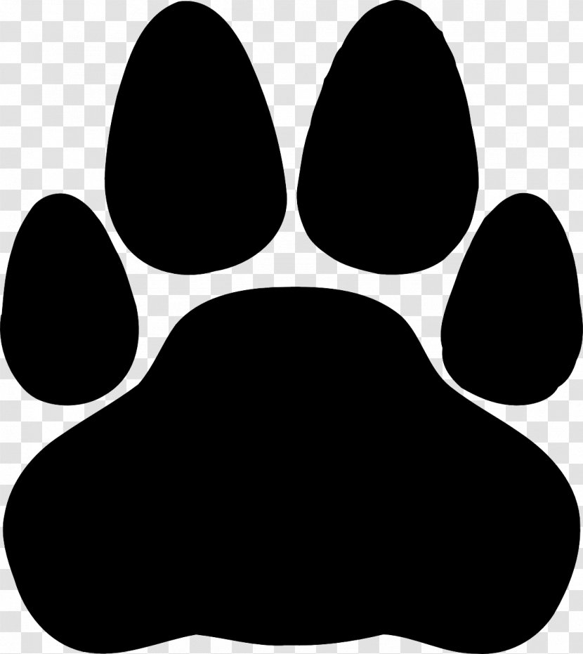 Black Cat Paw Clip Art - Drawing Transparent PNG