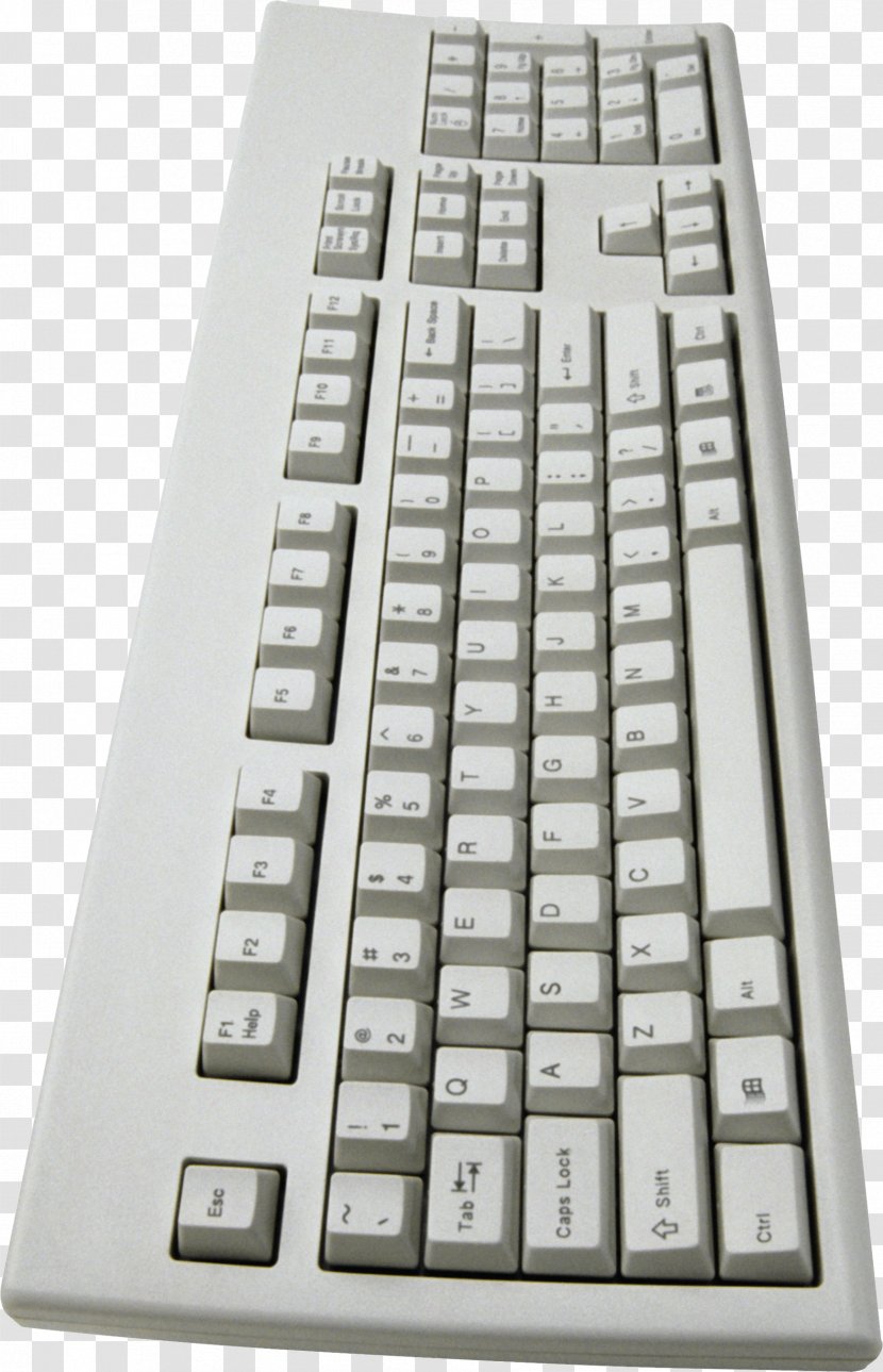 Computer Keyboard Mouse Typing - White Image Transparent PNG