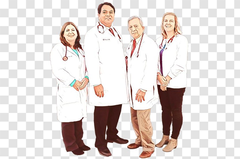 Physician Uniform Health Care Provider White Coat Service - Gesture Medical Assistant Transparent PNG