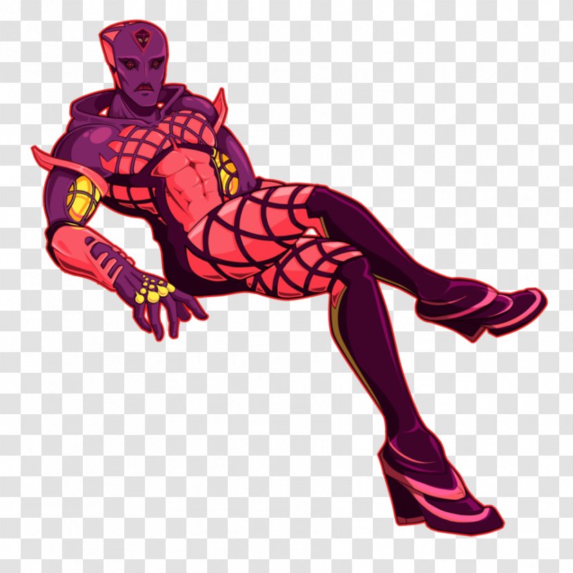 Diavolo JoJo's Bizarre Adventure King Crimson Requiem Golden Wind - Frame - Dunk Transparent PNG