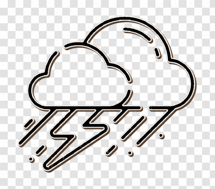 Storm Icon Rain Icon Weather Icon Transparent PNG