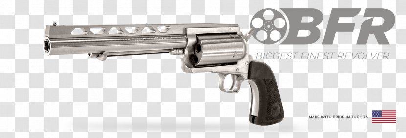 Gun Barrel .500 S&W Magnum Research BFR Revolver - 500 Sw - Handgun Transparent PNG