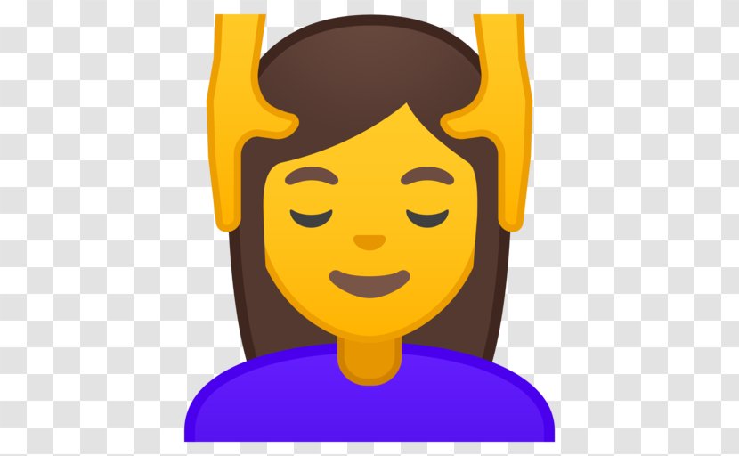 Emojipedia Massage Noto Fonts Gesture - Fictional Character - Emoji Transparent PNG