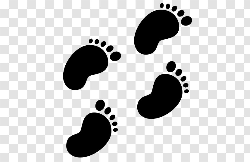 Infant Footprint Child Clip Art - Foot Transparent PNG