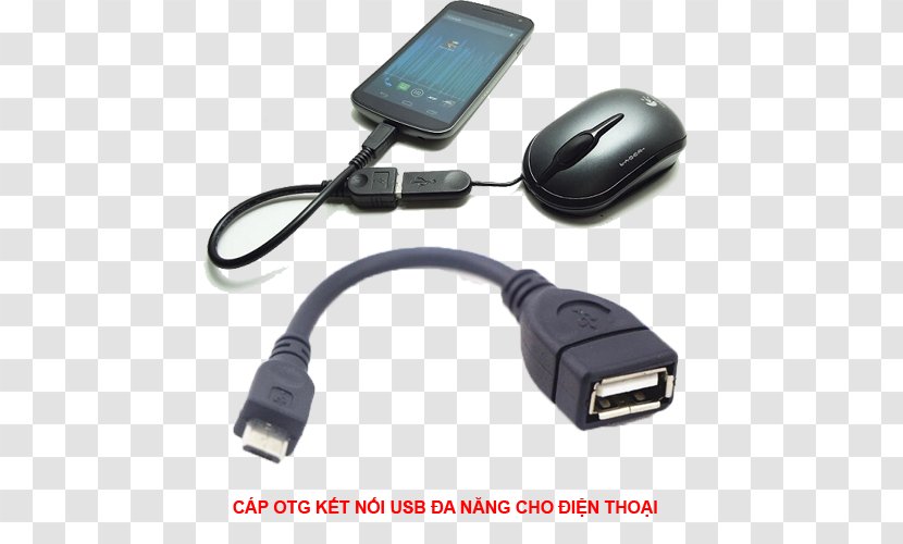 Computer Mouse Keyboard USB On-The-Go Broken Screen Android - Cable Transparent PNG