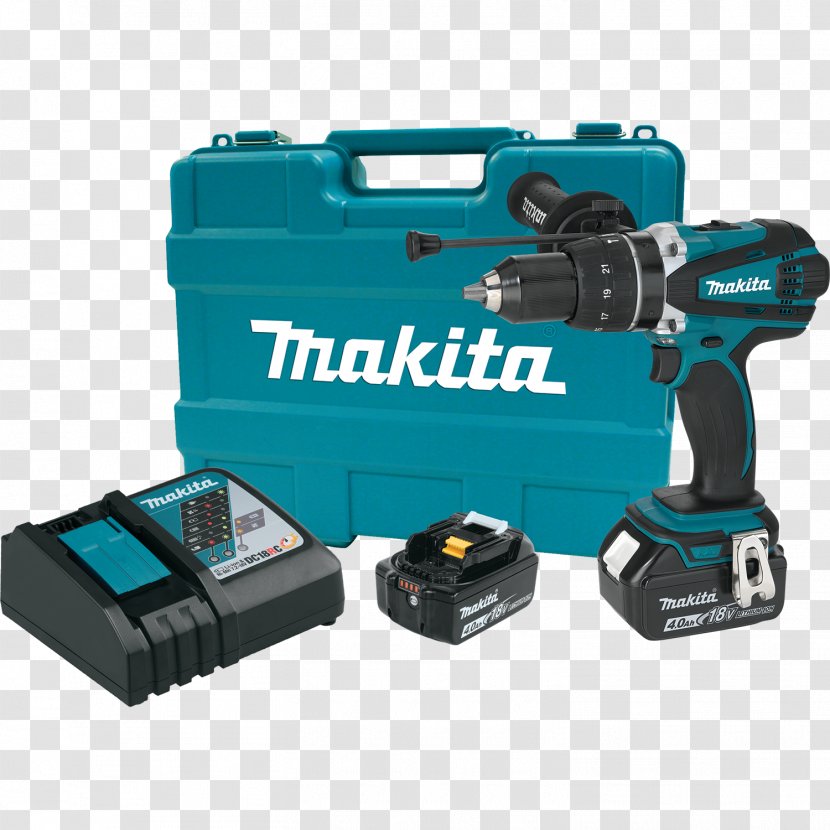 Makita XFD10 Augers Cordless Tool - Lithiumion Battery - Power Drill Transparent PNG