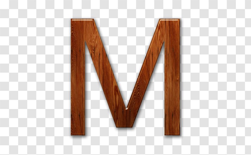Letter Case Word M English Alphabet - Wood Transparent PNG