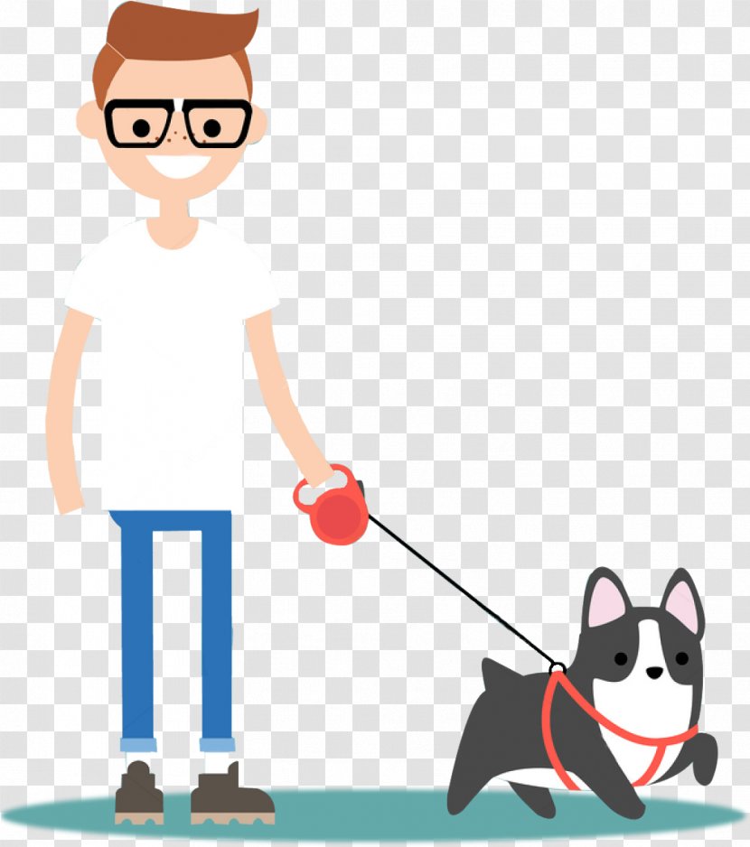 Cat And Dog Cartoon - Tail Transparent PNG
