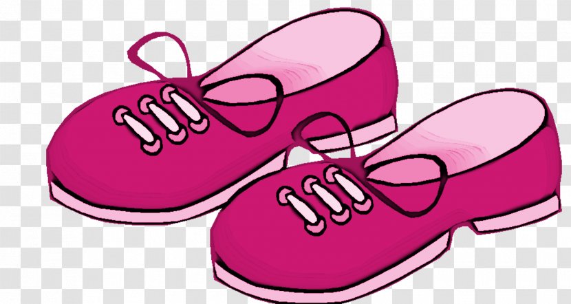 Sneakers Shoe Clothing Clip Art - Magenta - Shoes Transparent PNG