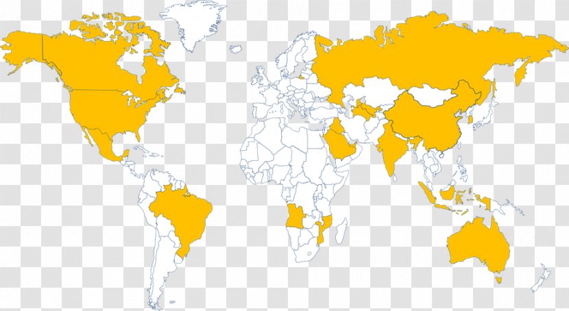 World Map Globe Geography - Mapa Polityczna Transparent PNG