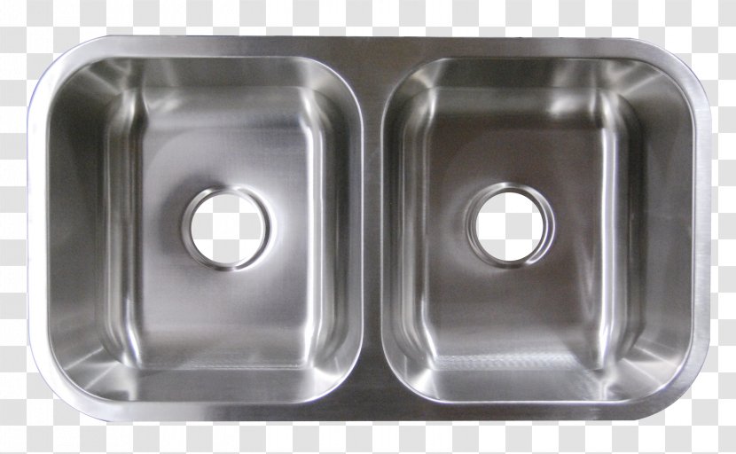 Kitchen Sink Plumbing Fixtures Stainless Steel Brushed Metal - Tap Transparent PNG