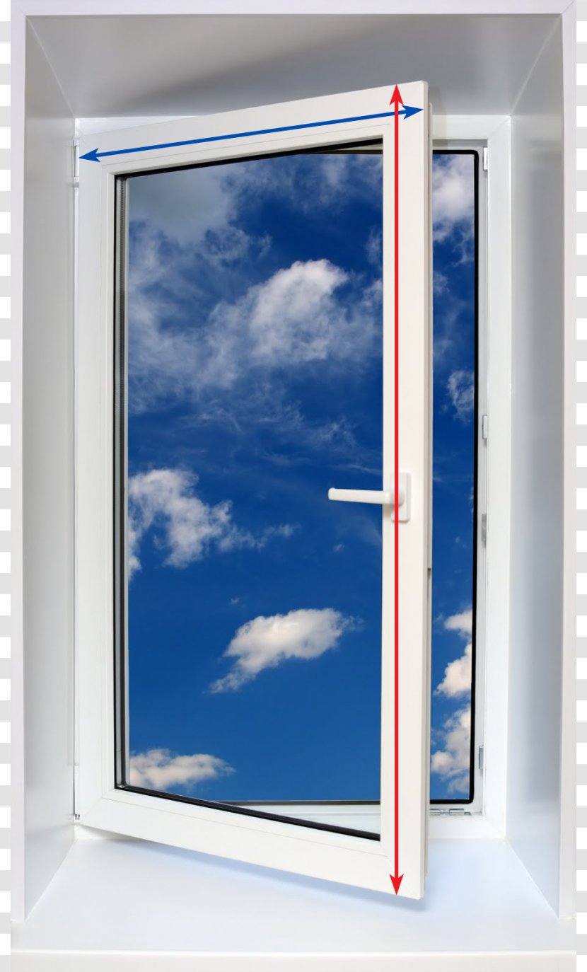 Window Door Polyvinyl Chloride Plastic VEKA - Sky Transparent PNG