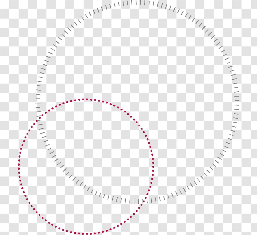 Circle Point Body Jewellery Font - Vector Dotted Transparent PNG