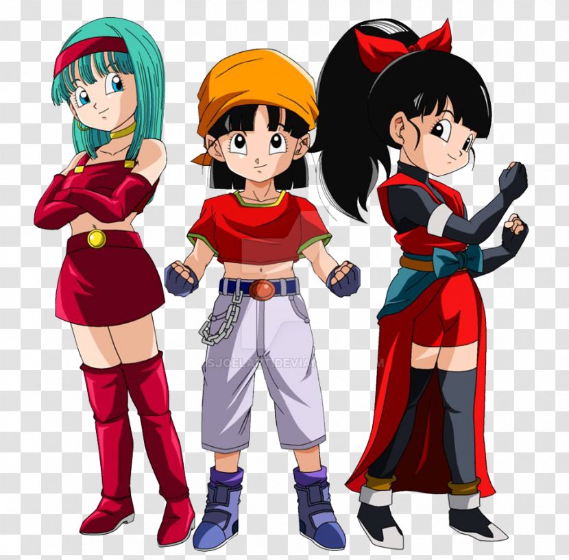 Pan Bulla Goku Bulma Trunks - Heart Transparent PNG