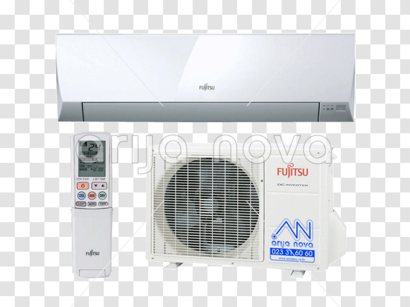 Air Conditioning Fujitsu Heat Pump Conditioner Daikin - FujiTSU Transparent PNG